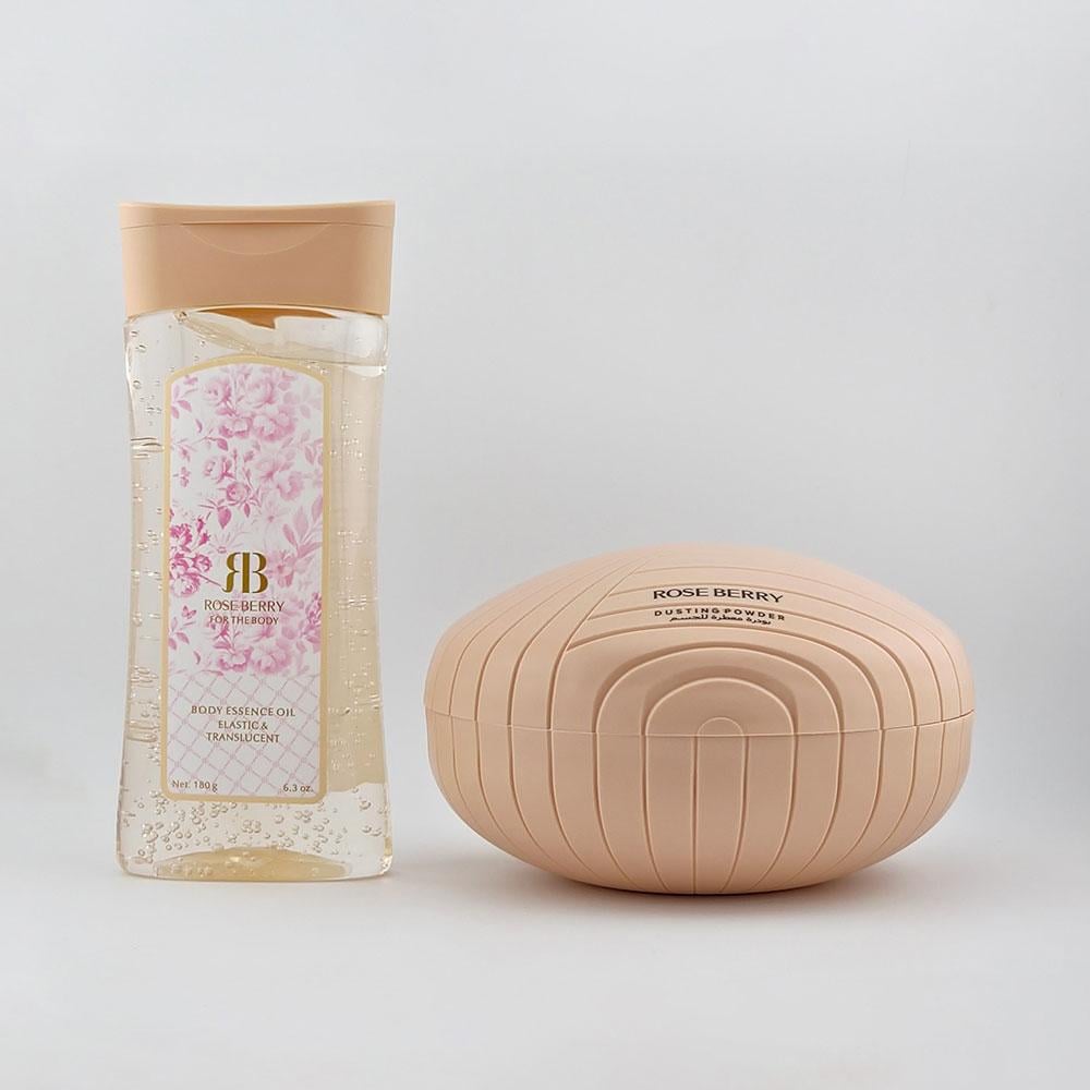 باودر Flora مع زيت للجسم