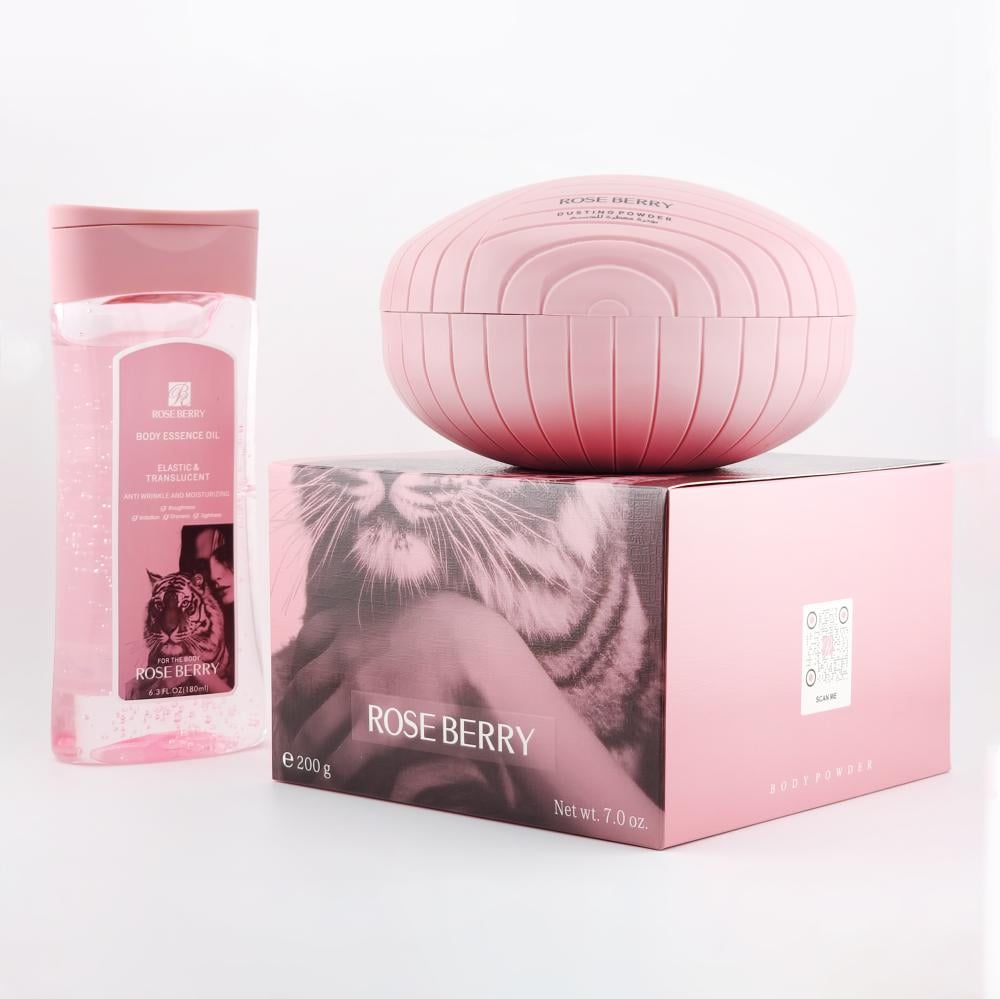 باودر Miss Laverne مع زيت للجسم